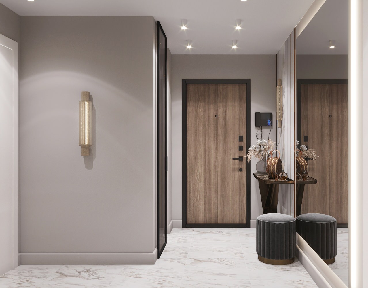 Проект квартиры 76 кв.м. 2022г.