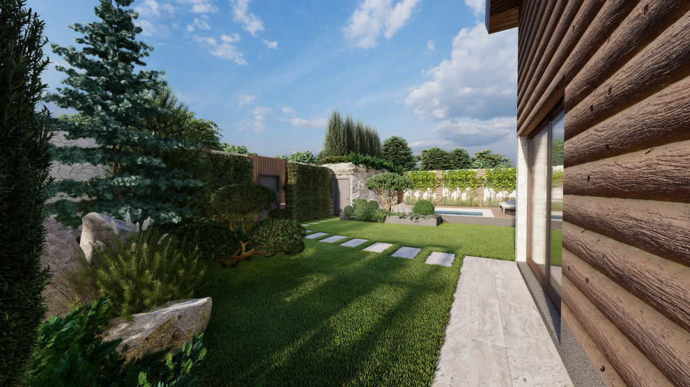 Сад: "Вечнозеленый оазис"