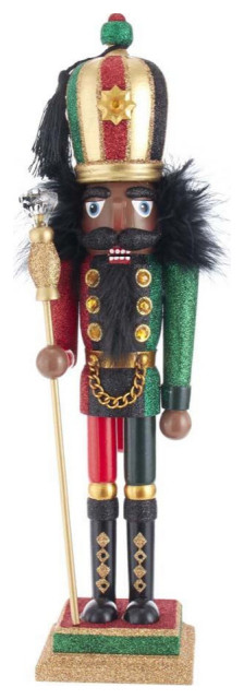 Kurt Adler 16 5 quot Hollywood African American Nutcracker 16 quot Holiday