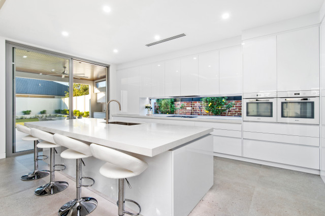 Reston Place - Germano Design contemporary-kitchen