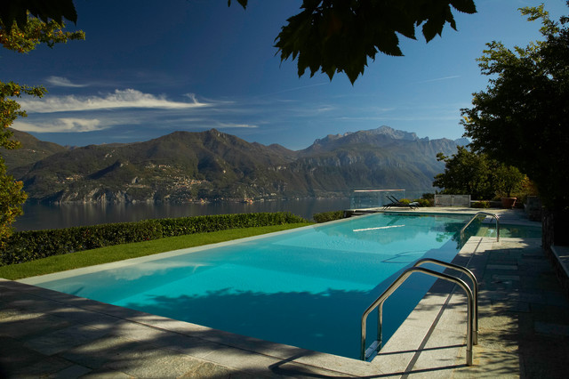 Menaggio Villa mediterraneo-piscina
