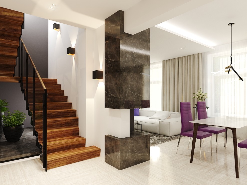 Дизайн интерьера загородного дома, п. Володарский