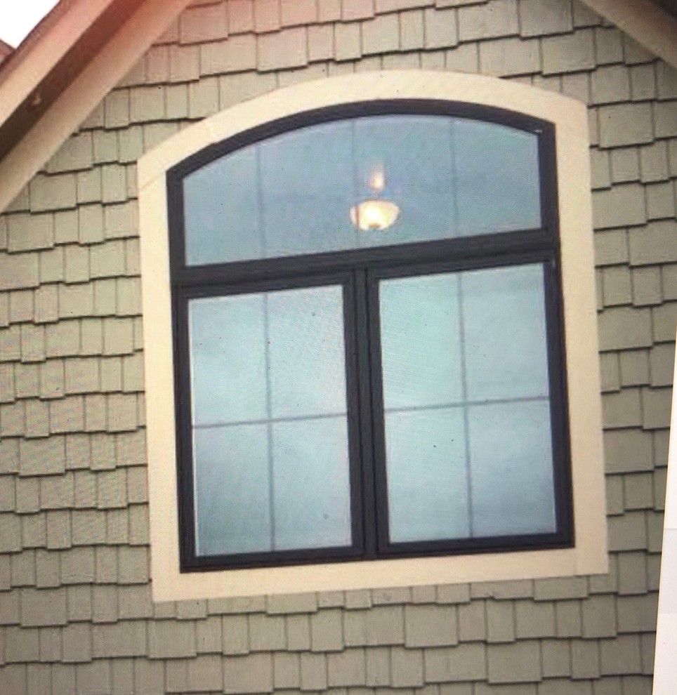 window trim flush with siding