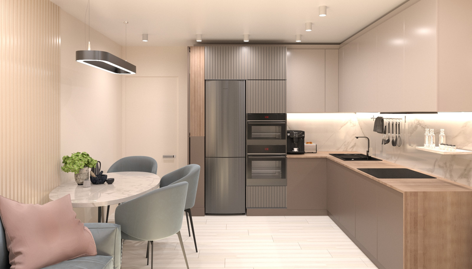 Квартира для семьи из трех человек