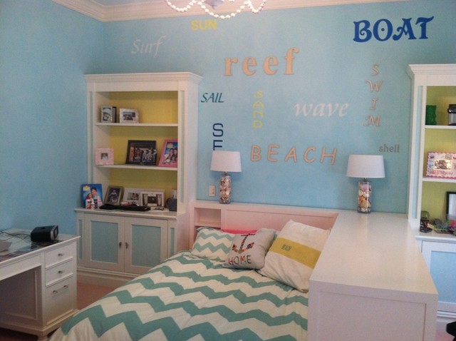 Beach Theme Teen Bedroom Contemporary New York By