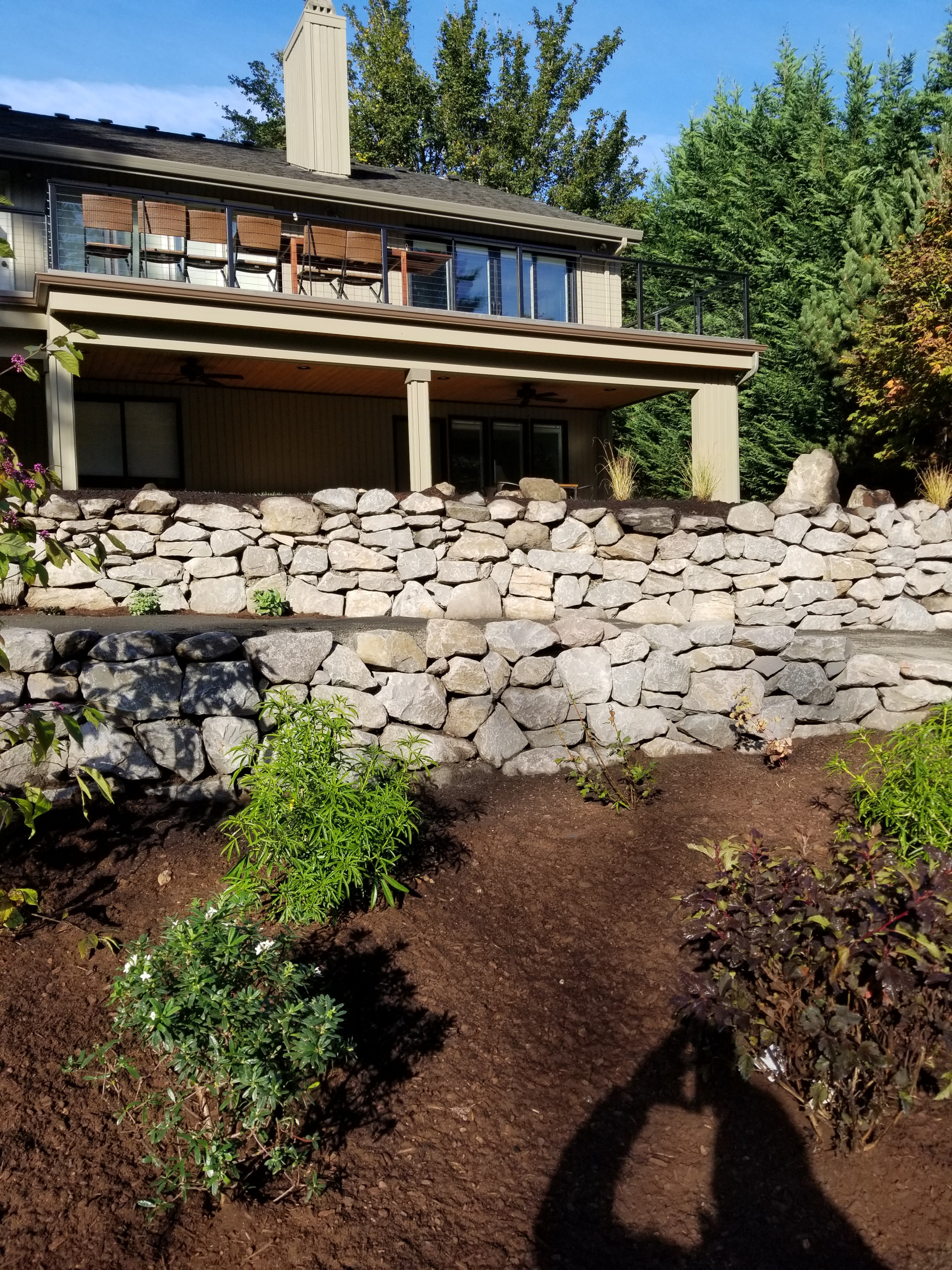 outdoor living space