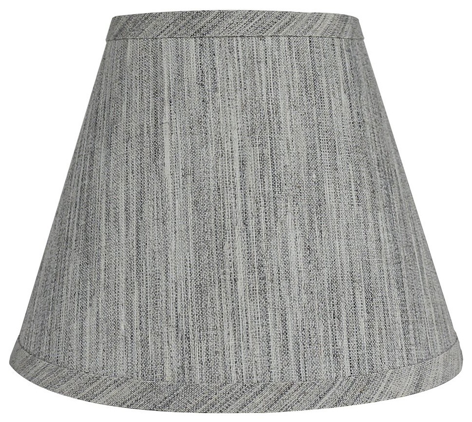 Hardback Faux Silk Coolie Lamp Shade, 5x9x7", Cream, Single