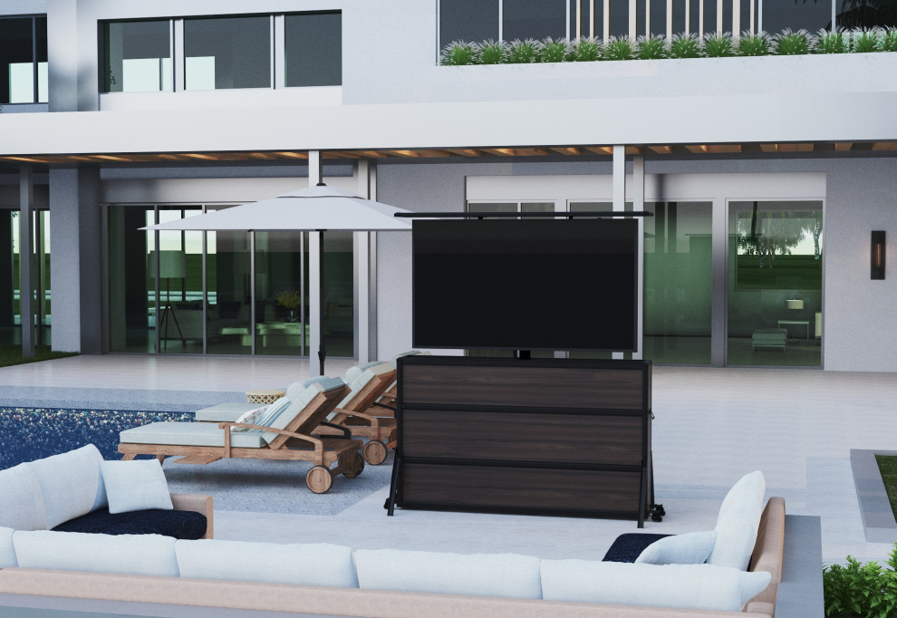 New Orleans Outdoor TV cabinet