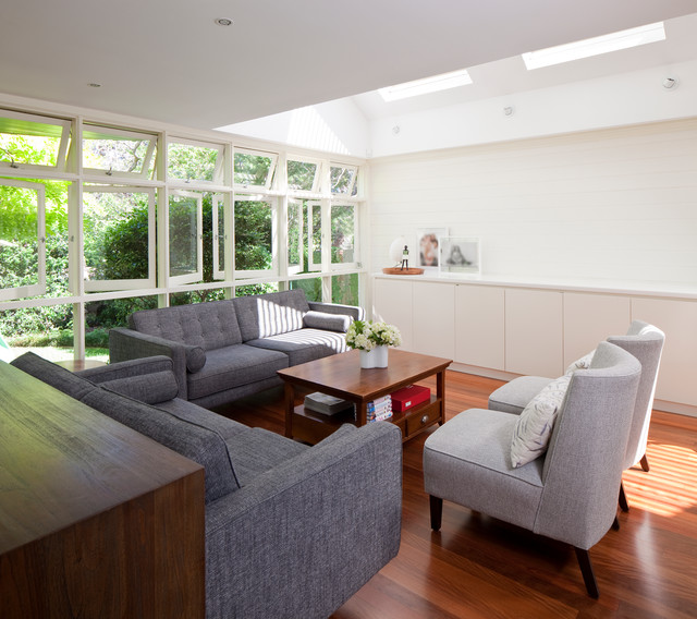 Killara House moderno-sala-de-estar