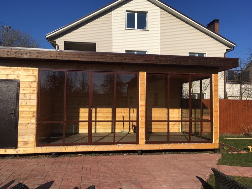 Остекление веранды