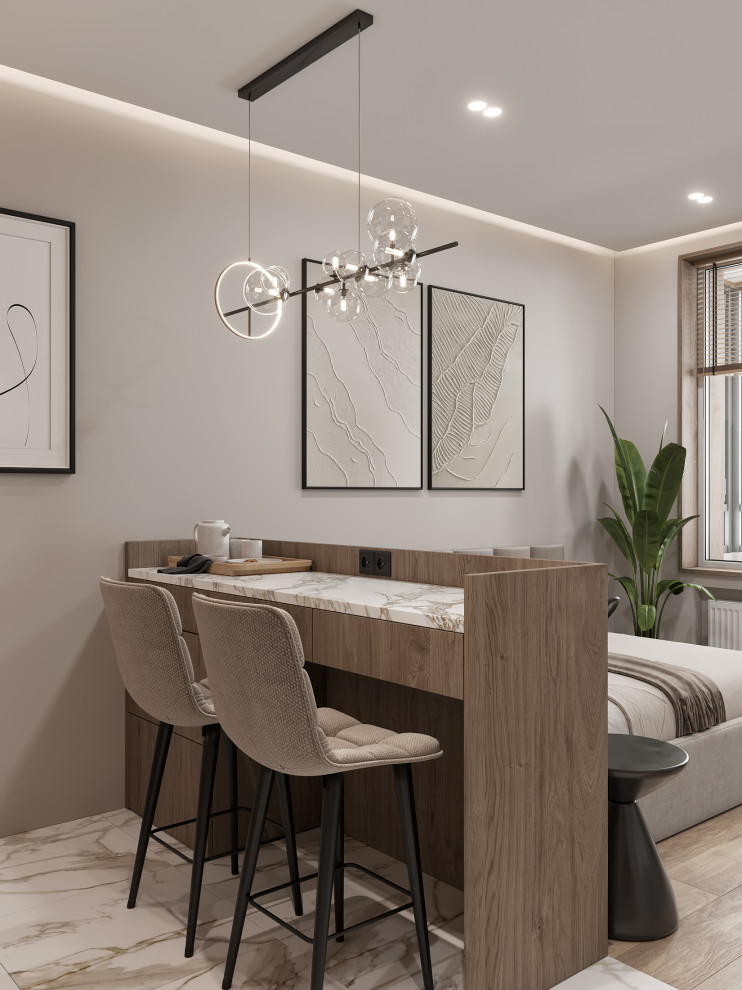 Квартира-студия для молодой девушки в Санкт-Петербурге