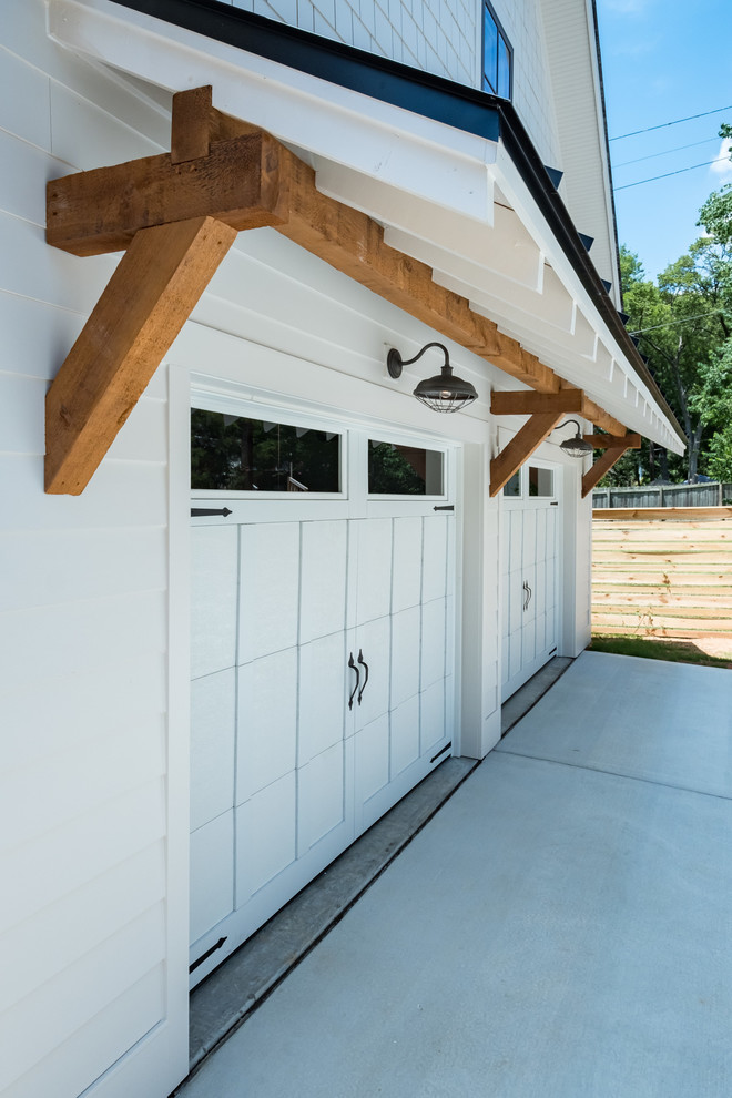 Cottage garage photo in Charlotte
