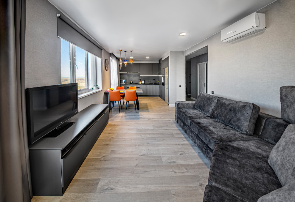 Кухня в ЖК Паруса г. Рязань, пленка + пластик