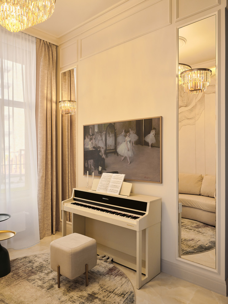 La musique... Интерьер квартиры в стиле ар-деко