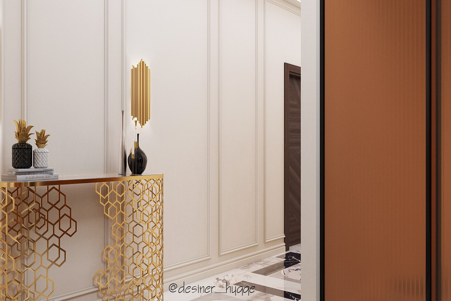 Арт-деко в ЖК "Лахта Плаза"