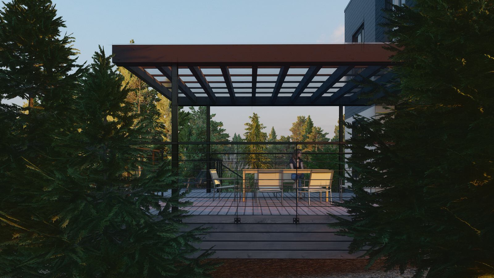 Благоустройство участка в коттеджном поселке Литл Токио, г. Казань