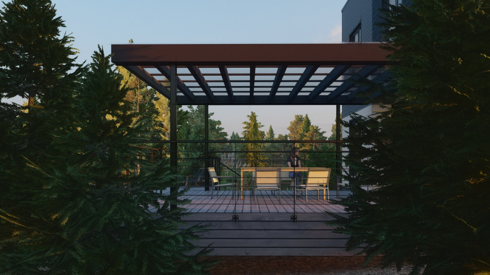 Благоустройство участка в коттеджном поселке Литл Токио, г. Казань