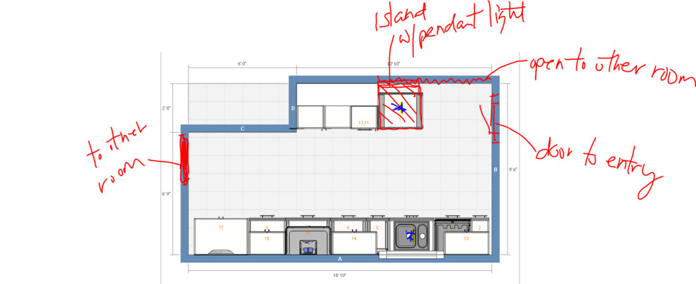 Help with LED recessed lighting layout