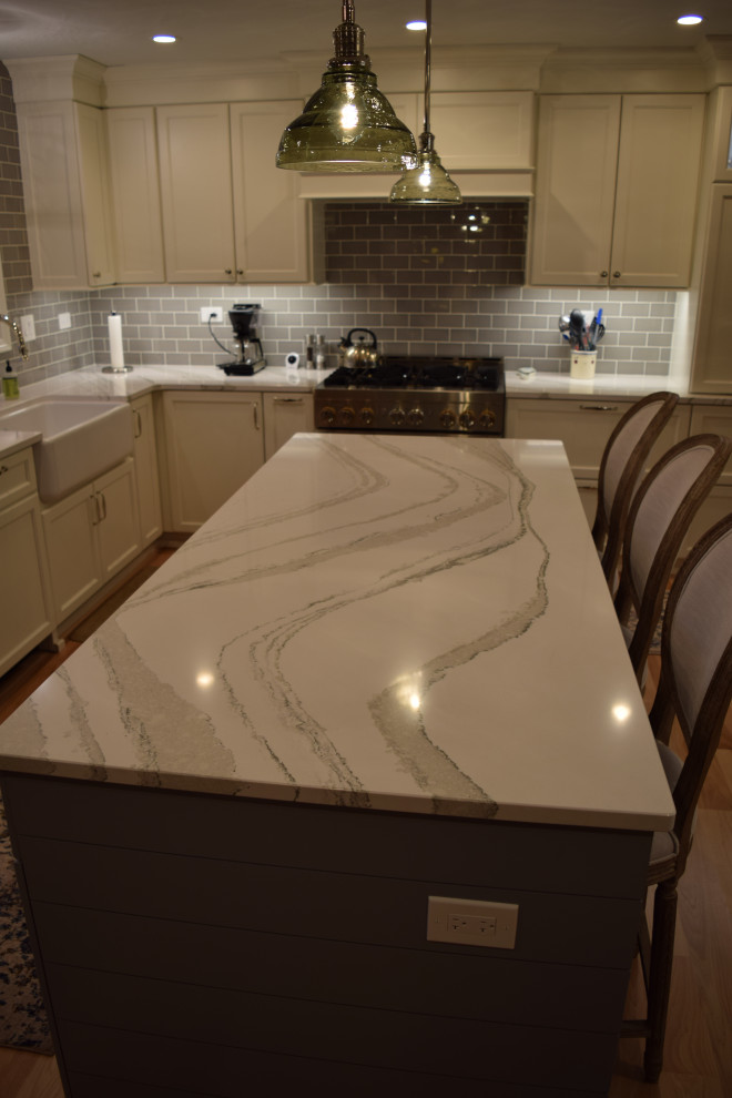 Kitchen - transitional kitchen idea in Chicago