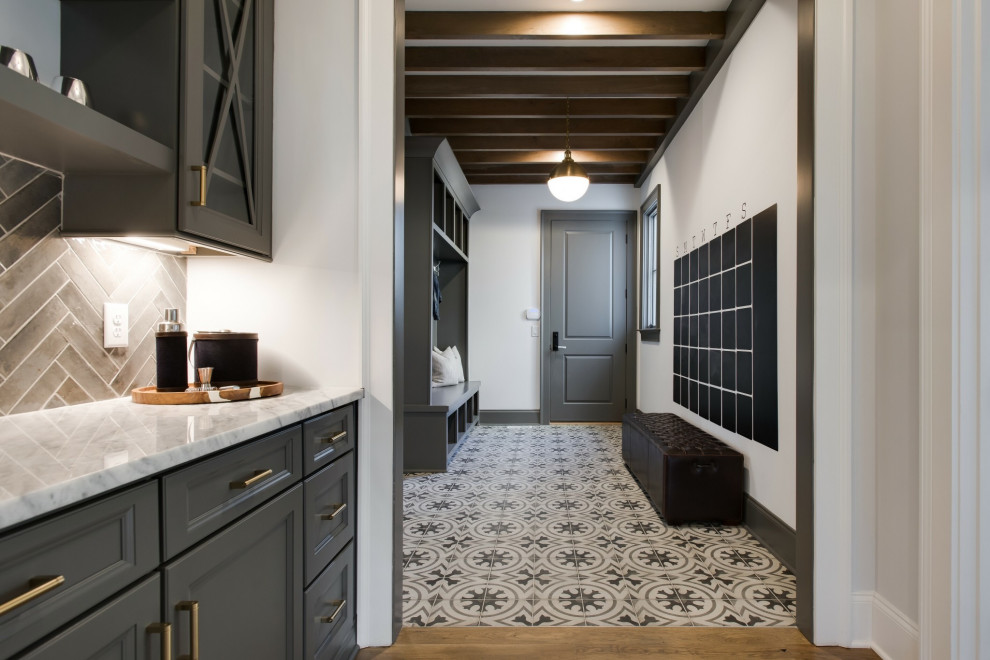 Modern Farmhouse Mudroom