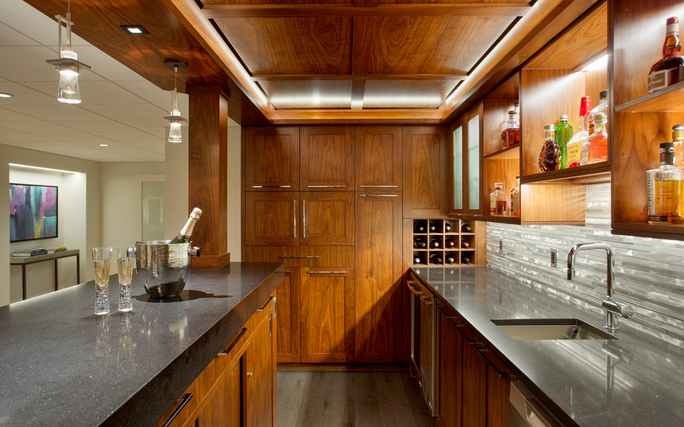 Wellesley Remodel - Transitional - Home Bar - Boston - by Carby's ...