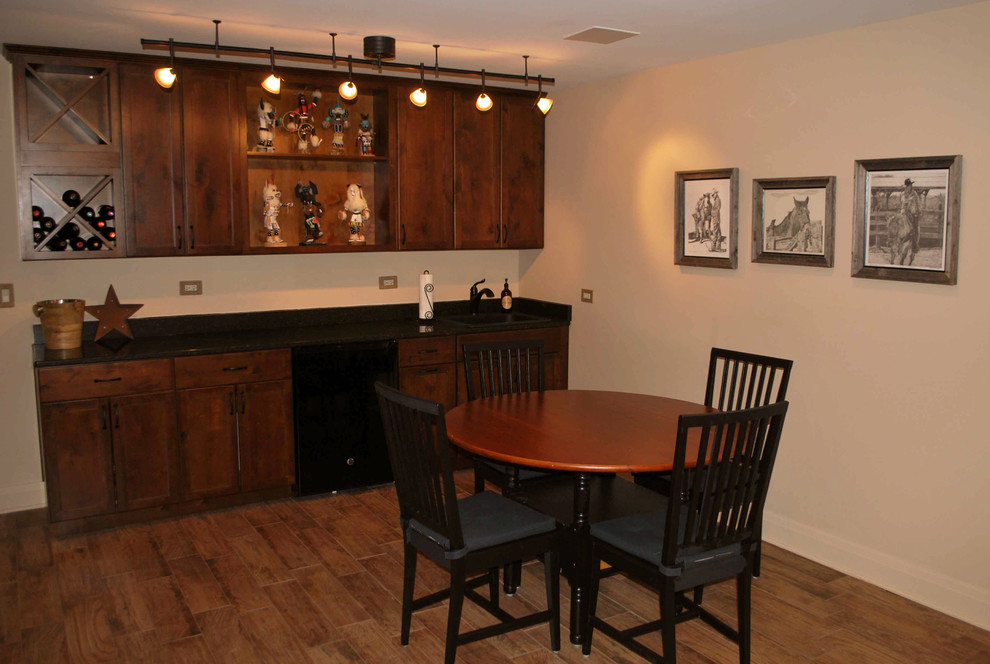 Rustic Western Basement Bistro