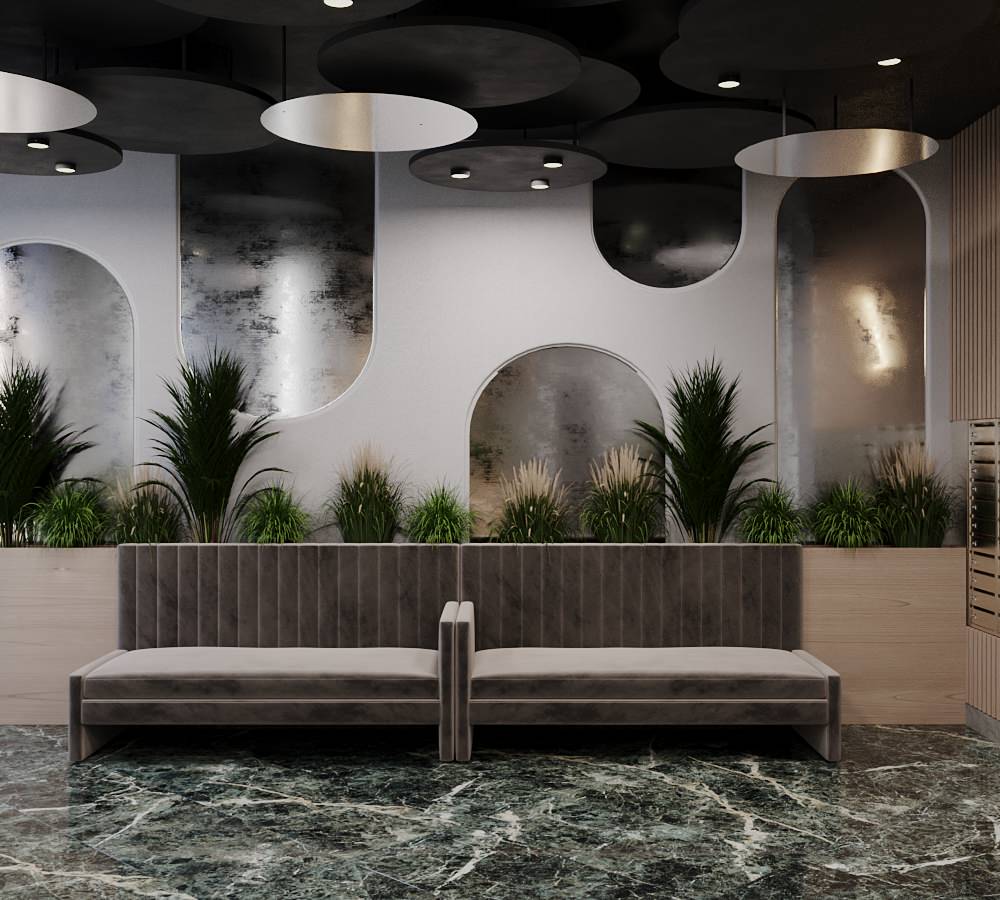 Холл ЖК Полет 8.2