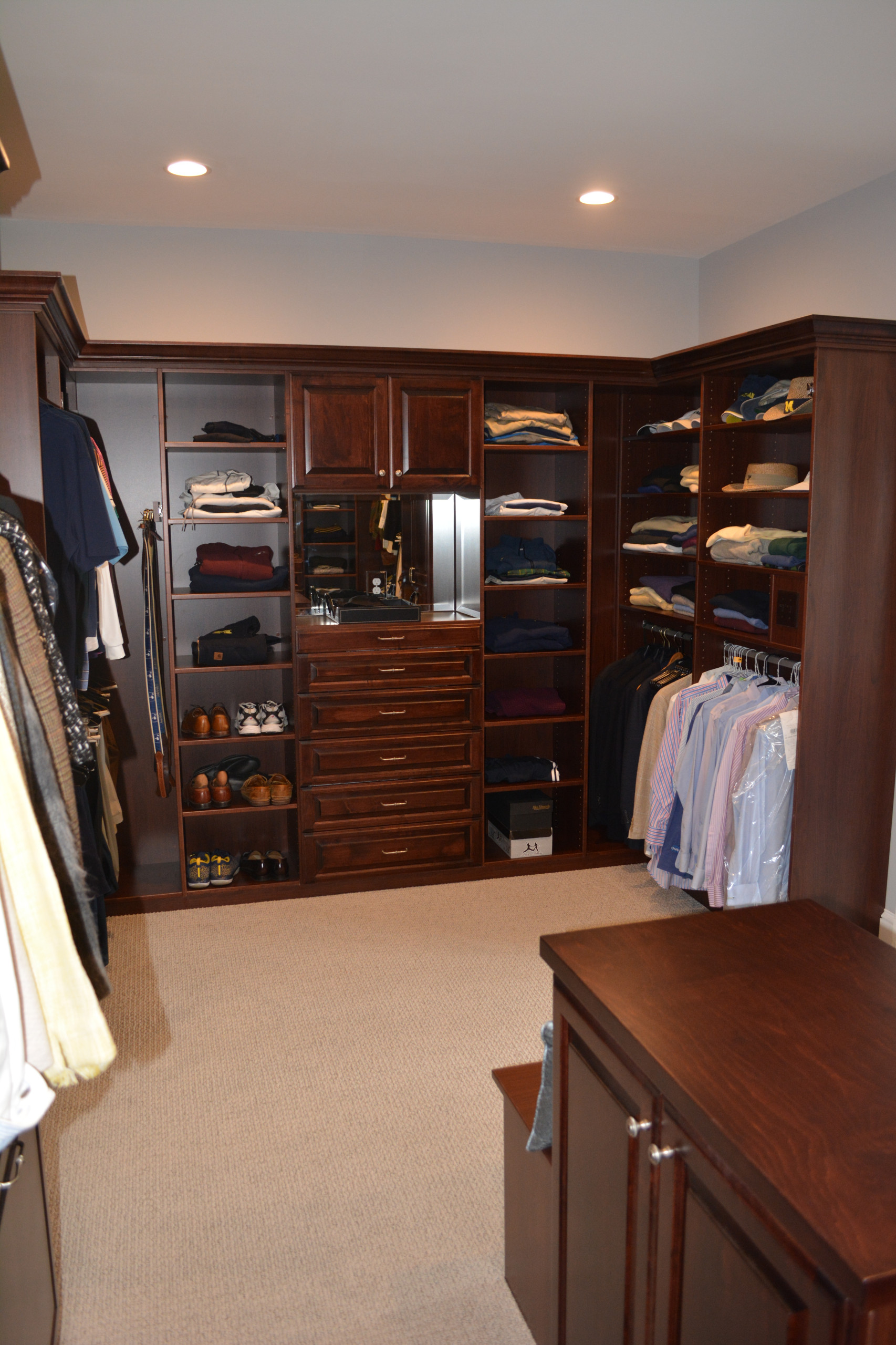 Master Dressing Room in Grove Myrtle