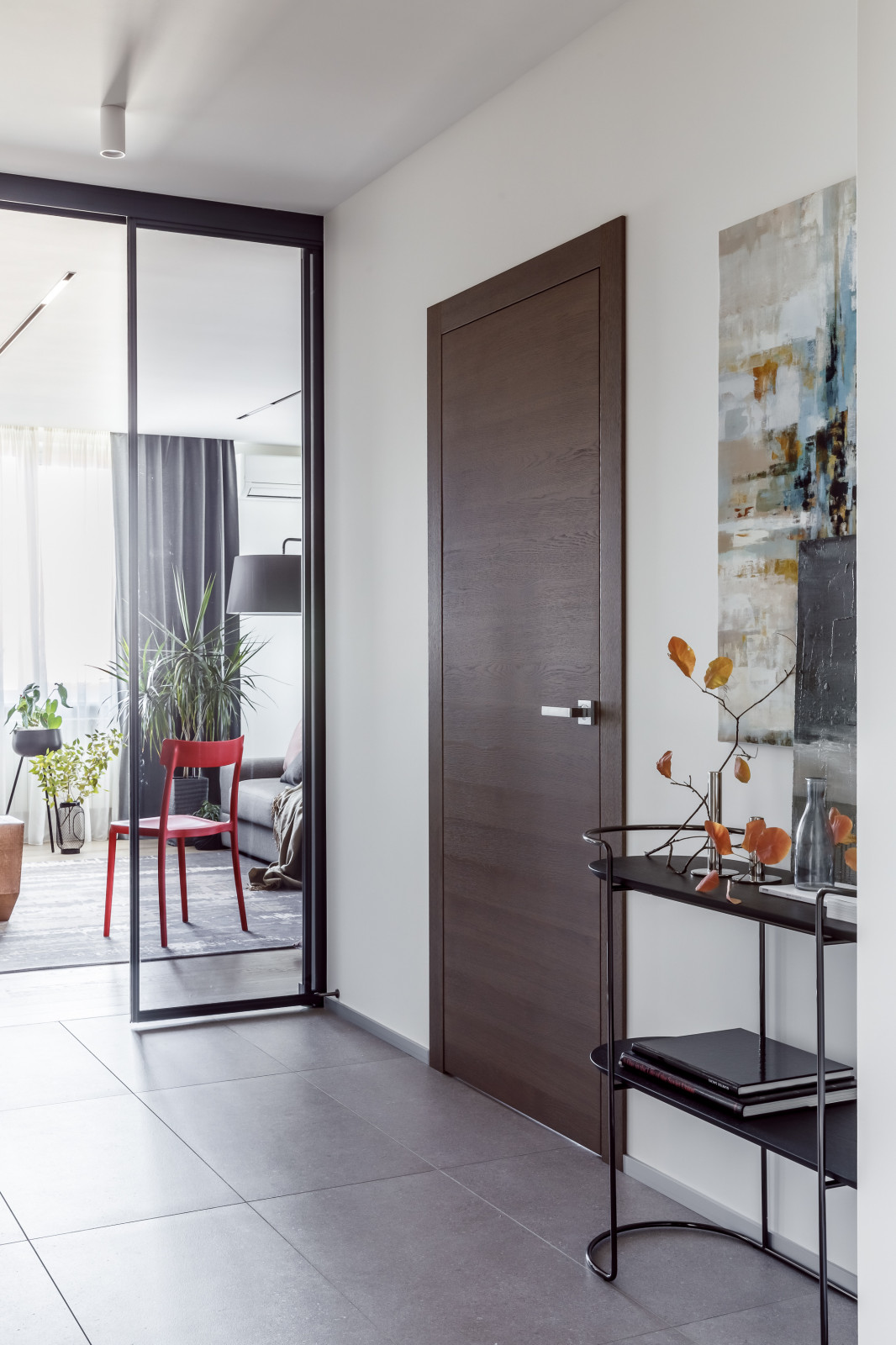 Квартира с цветными акцентами