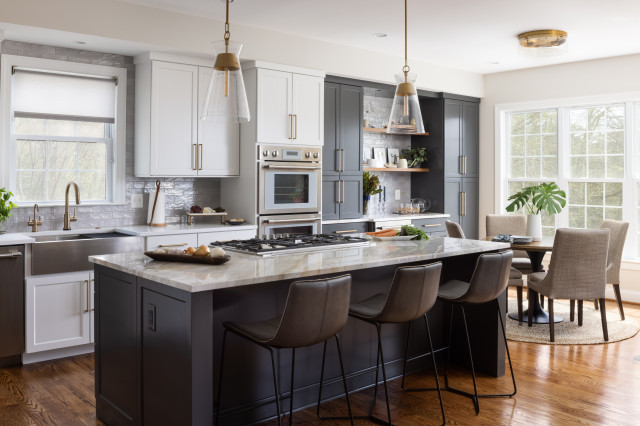 S. View Terrace Kitchen Renovation transitional-kitchen