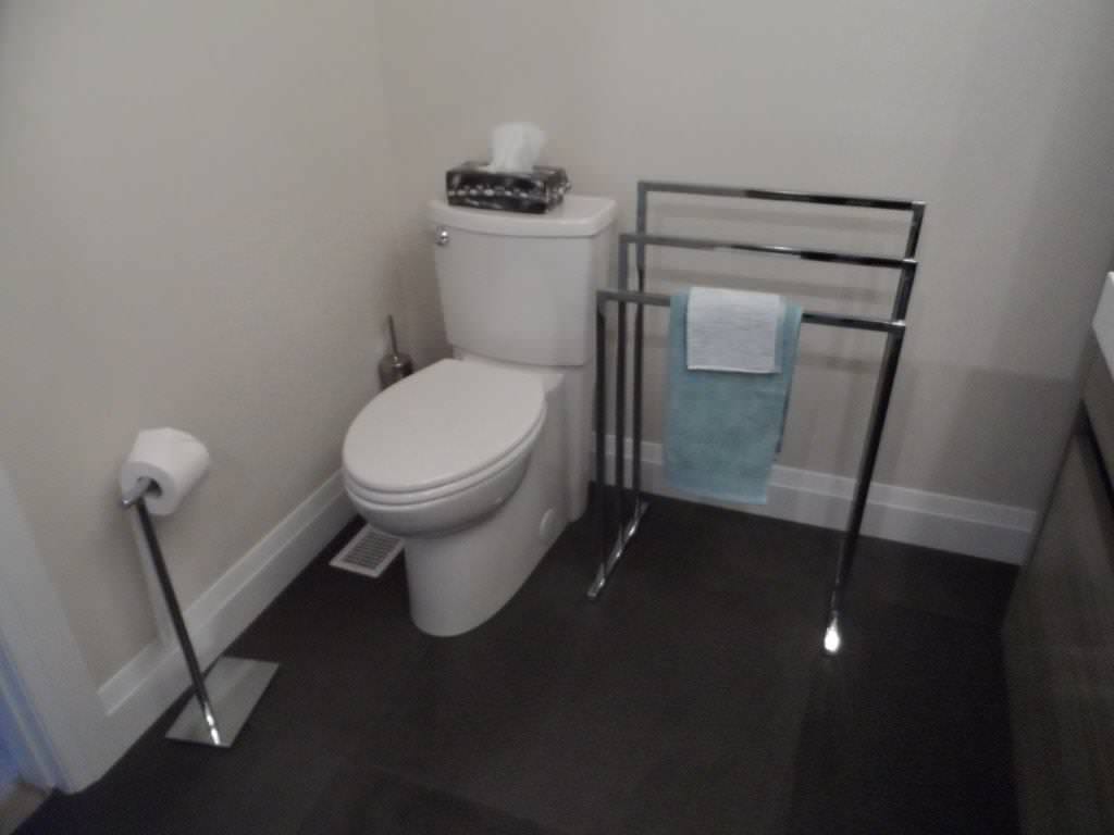 Gray Quartz Bathroom