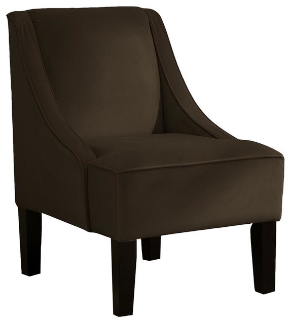 Swoop Chair Chocolate Armchairs And Accent Chairs By Shopladder