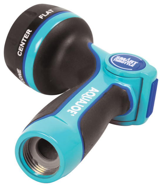 Aqua Joe Heavy Duty Multi Function Adjustable Hose Nozzle With Smart