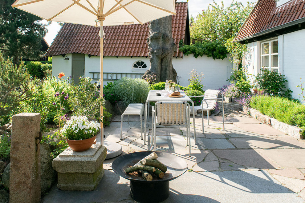 Skandinavischer Patio in Hamburg