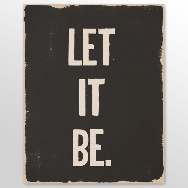 Let It Be Poster