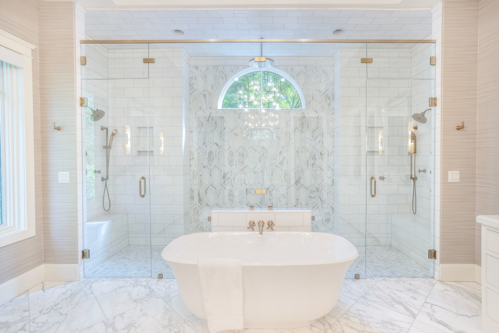 Bathroom - transitional bathroom idea