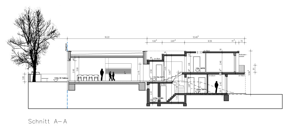 Einfamilienhaus mit Sanierung des Bestands und Erewiterung durch einen Anbau