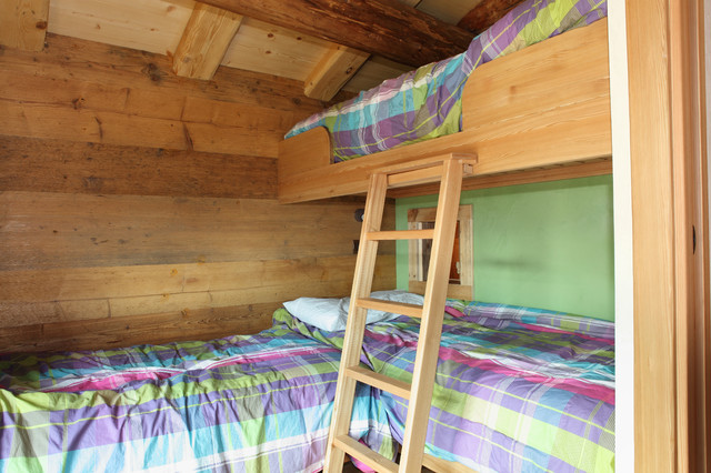 Camera da letto dei bambini rustikt-sovevaerelse