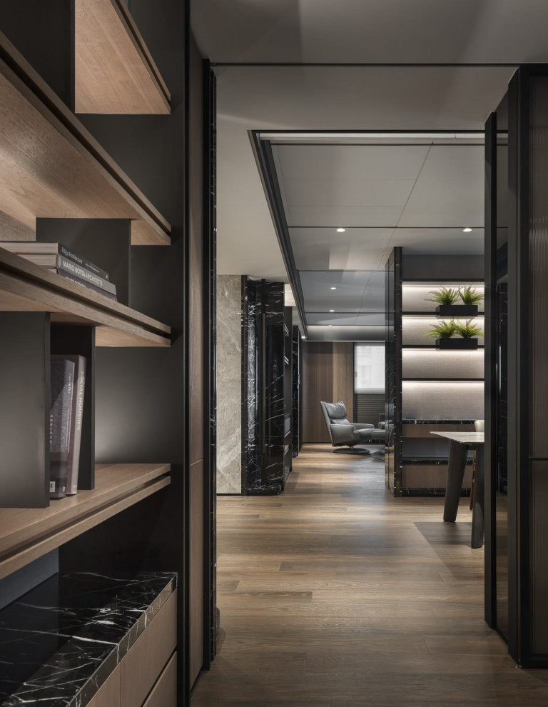 Дом холостяка - единое пространство для полноценного отдыха и работы от L DESIGN