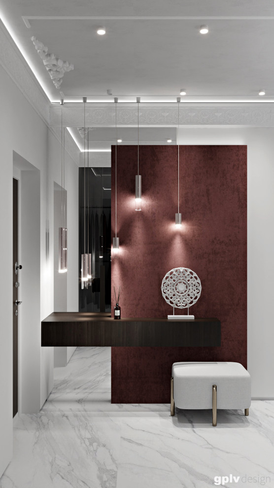 Прихожая в проекте ЖК Аэробус 150