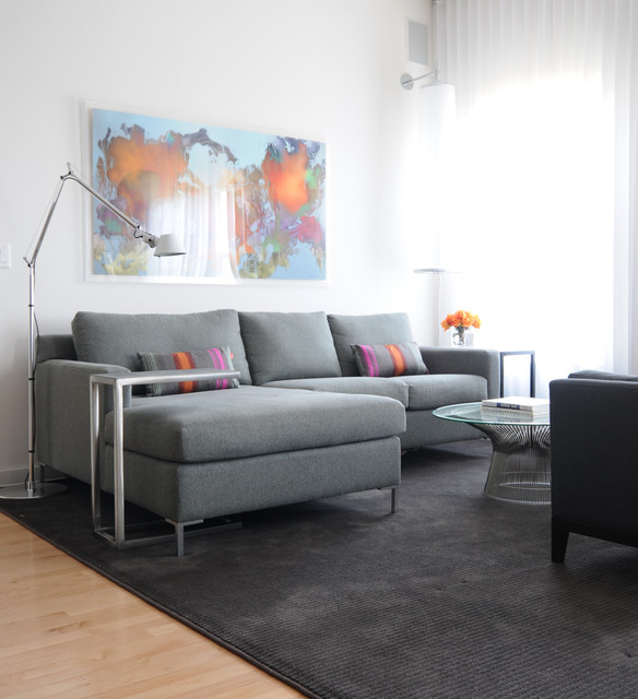 Pied a terre contemporary-living-room