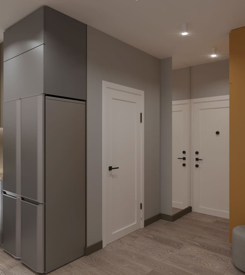 Бульвар Монмартр зимним утром