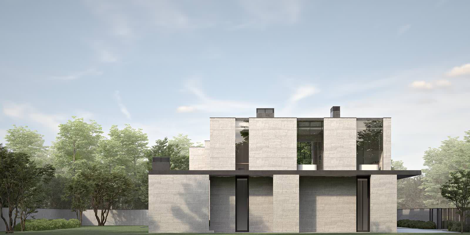 Модерн в 2 этажа