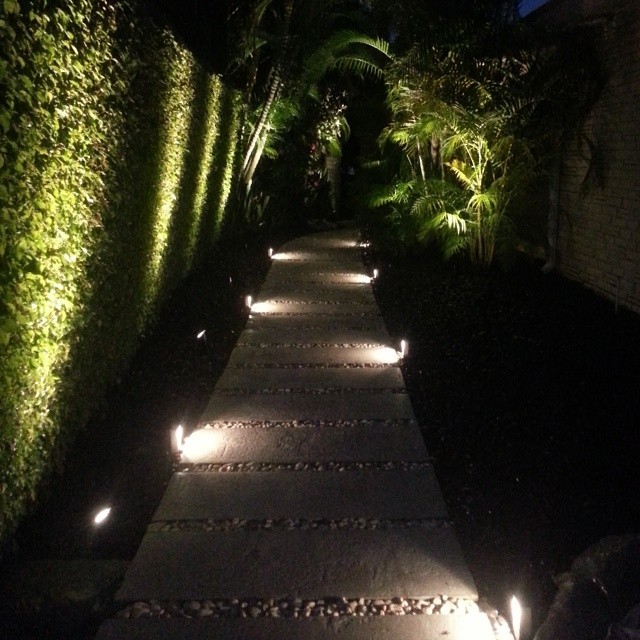 Accent Path Lighting Modern Miami, Miami Landscape Lighting Inc Fl