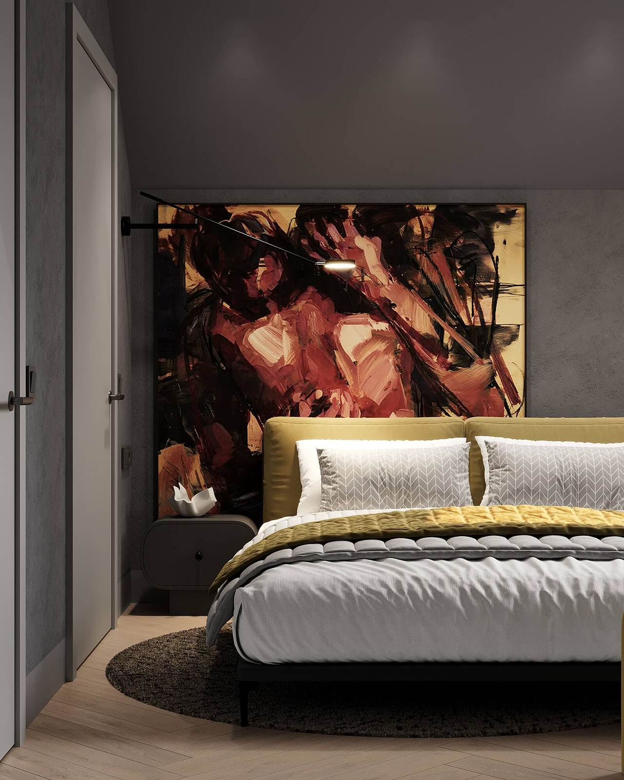 Коттедж 180 кв.м. г. Томск Спальня