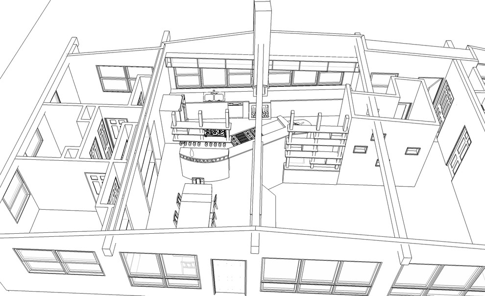 Interior_ 3D Sketch-Up Model