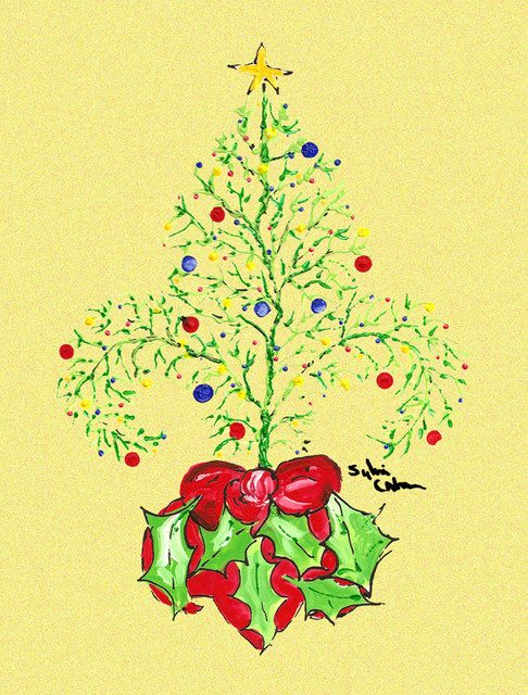 Christmas Tree Fleur De Lis Flag Contemporary Outdoor Holiday