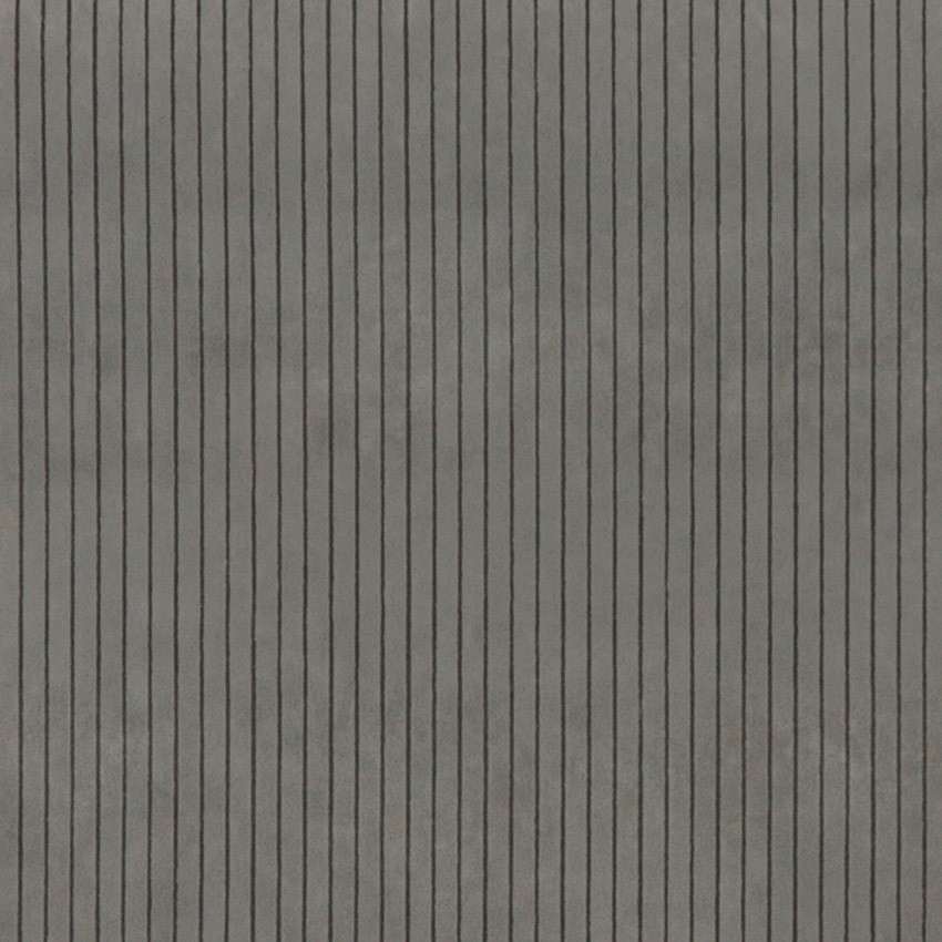 Grey Striped Microfiber Upholstery Fabric By The Yard