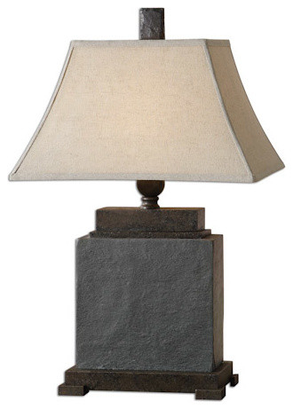 Alturas Black Slate Table Lamp