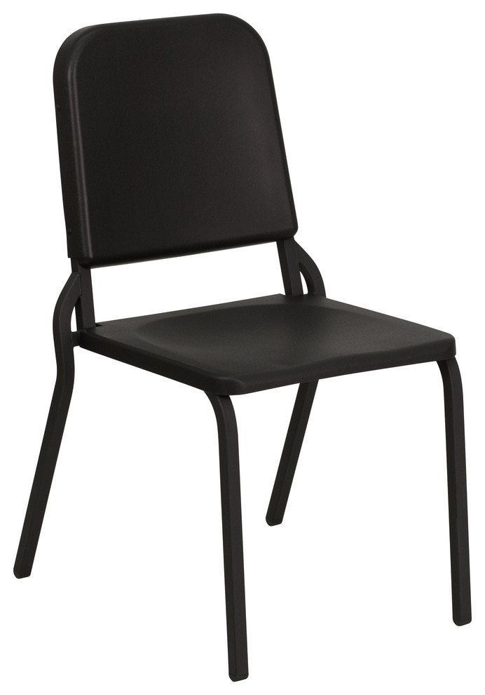 MFO Black High Density Stackable Melody Band/Music Chair